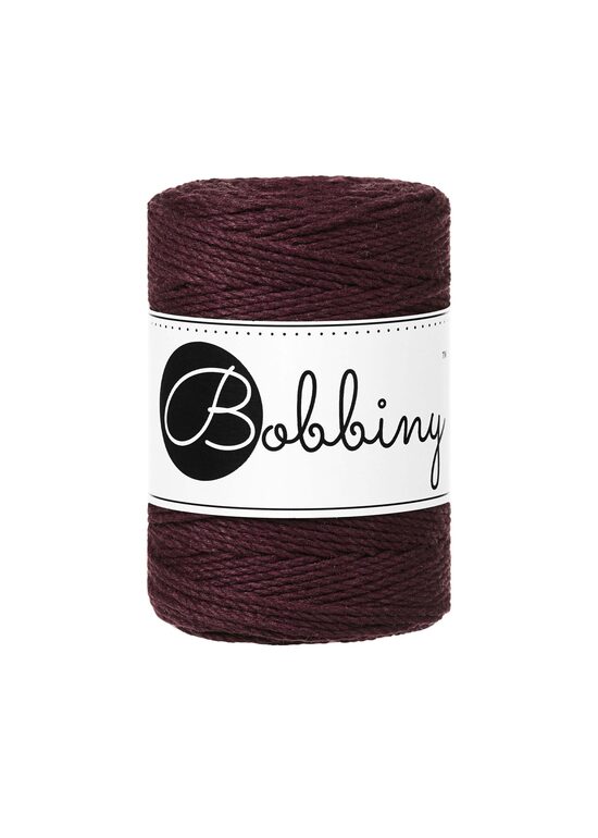 Macrame Rope 3PLY - Burgundy